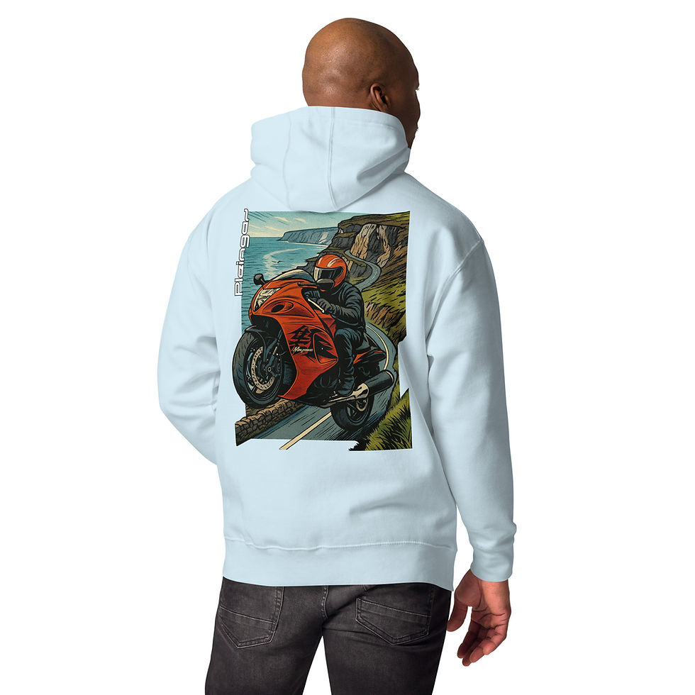 Thumbnail: Hoodie Pleingaz HAYABUSA - du S au 3XL  - unisex coton/polyester