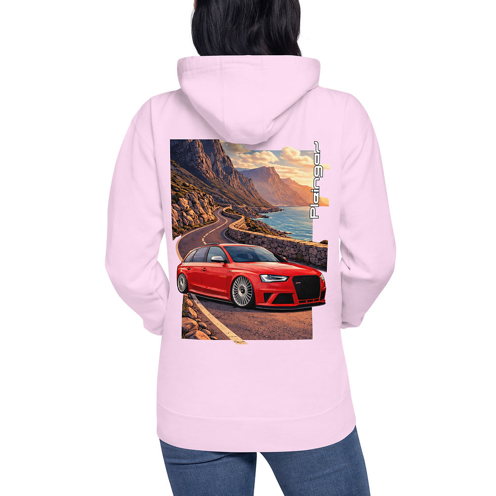 Miniature : Hoodie Pleingaz RS4 B8 - du S au 3XL - unisex coton/polyester