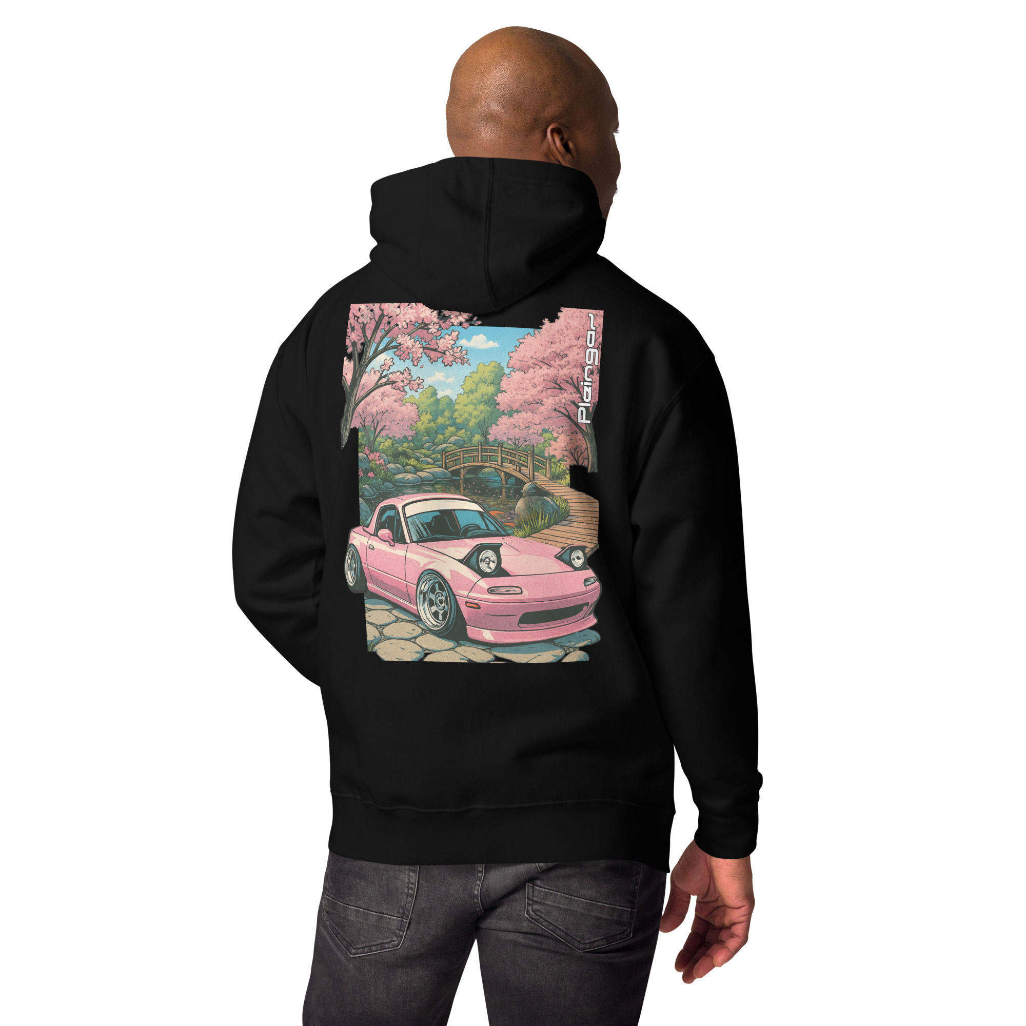 Hoodie Pleingaz MX5 MIATA PINK - du S au 3XL - unisex coton/polyester