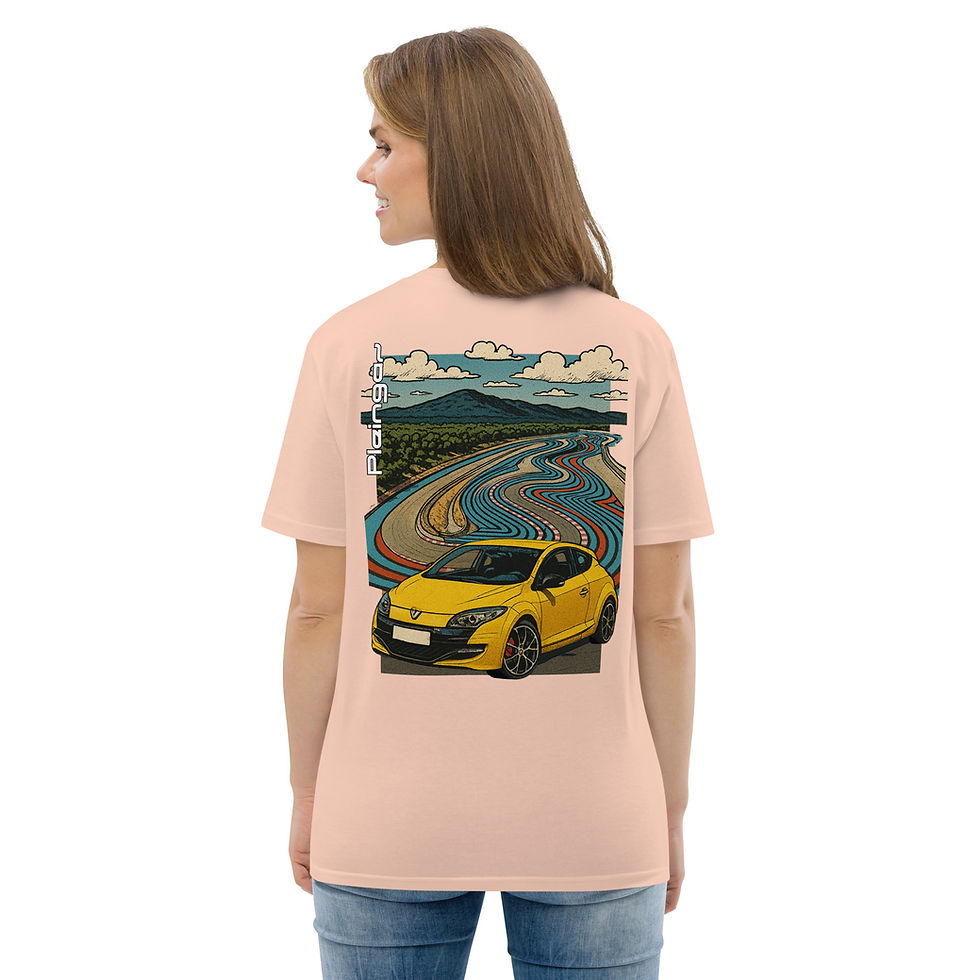 Miniature : T-shirt Pleingaz MEGANE 3 RS - du S au 5XL - Unisex Coton Bio Oeko-tex