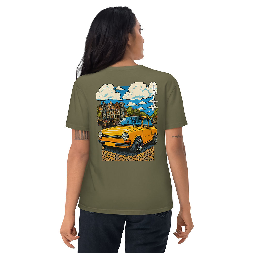 Miniature : T-shirt Pleingaz 46 SUPERLUXE - du S au 5XL - Unisex coton bio oeko tex