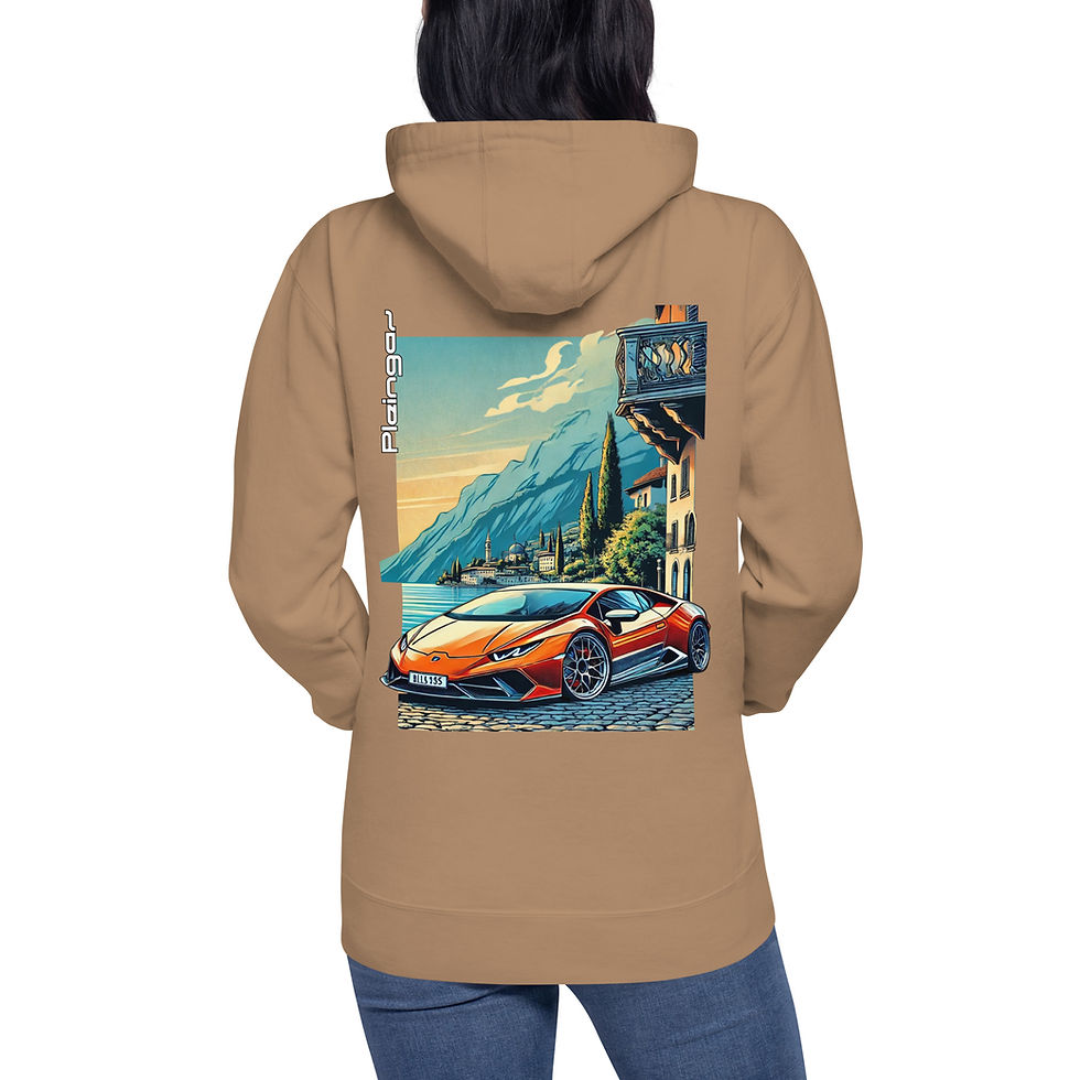 Miniaturbild: Hoodie Pleingaz HURACAN - du S au 3XL  - unisex coton/polyester