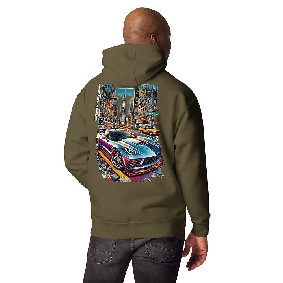 Thumbnail: Hoodie Pleingaz C7 - du S au 3XL - unisex coton/polyester