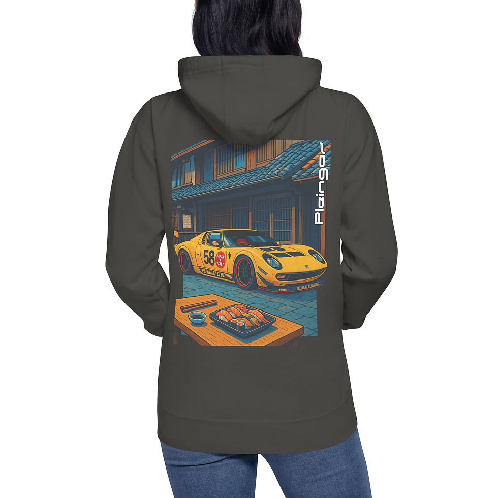 Thumbnail: Hoodie Pleingaz MIURA - du S au 3XL  - unisex coton/polyester