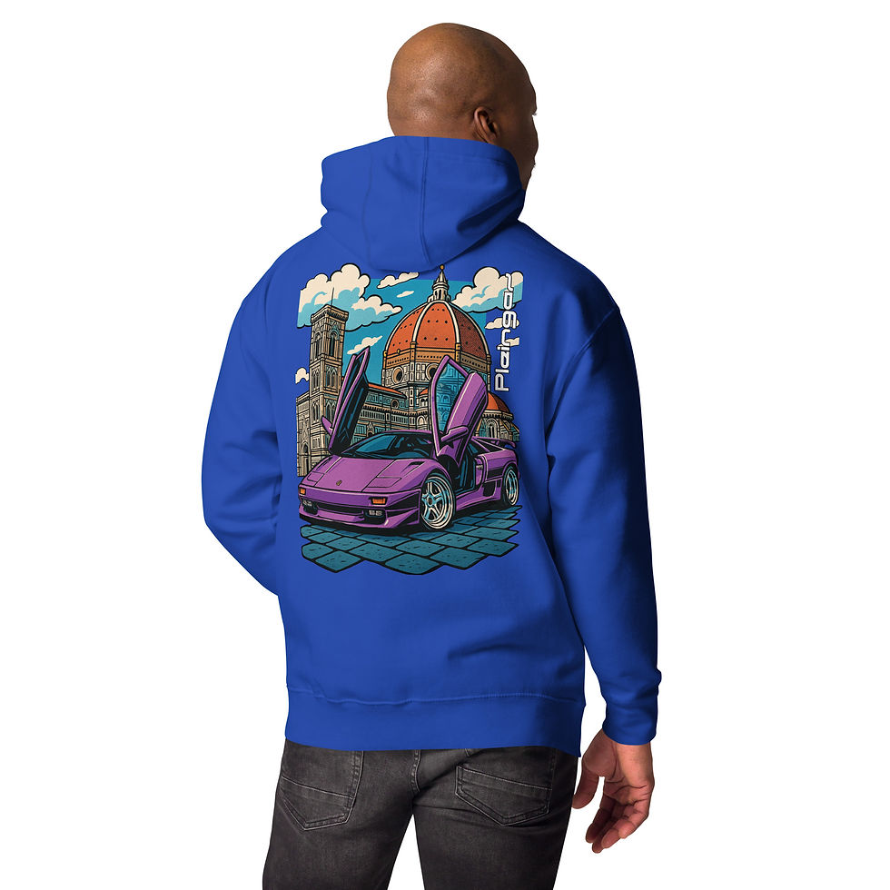 Miniaturbild: Hoodie Pleingaz DIABLO - du S au 3XL  - unisex coton/polyester