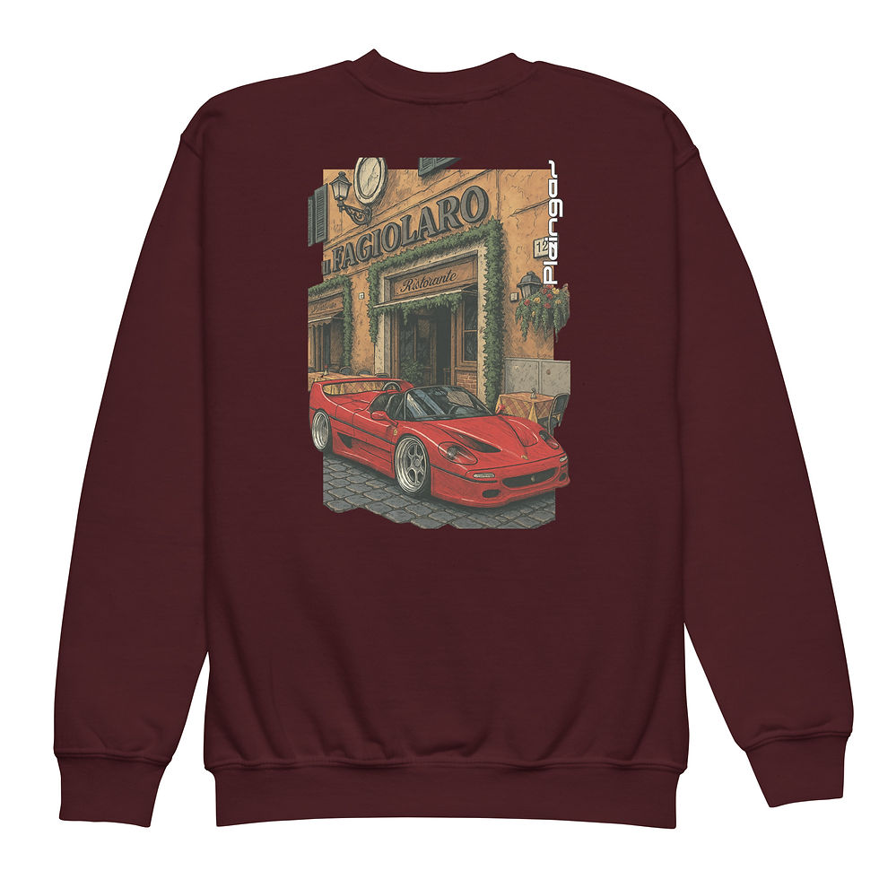 Thumbnail: Kids Sweater Pleingaz F50 unisex coton/polyester