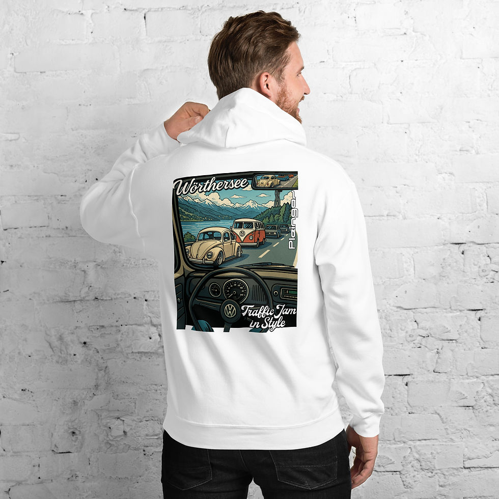 Miniaturbild: Hoodie Pleingaz Wörthersee Traffic Jam unisex coton/polyester