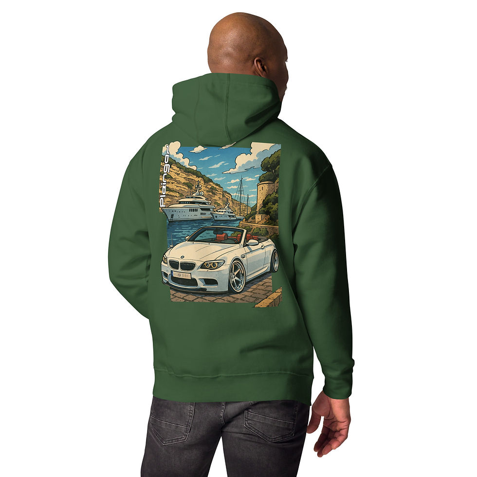 Miniature : Hoodie Pleingaz M6 E63 V10 - du S au 3XL - unisex coton/polyester