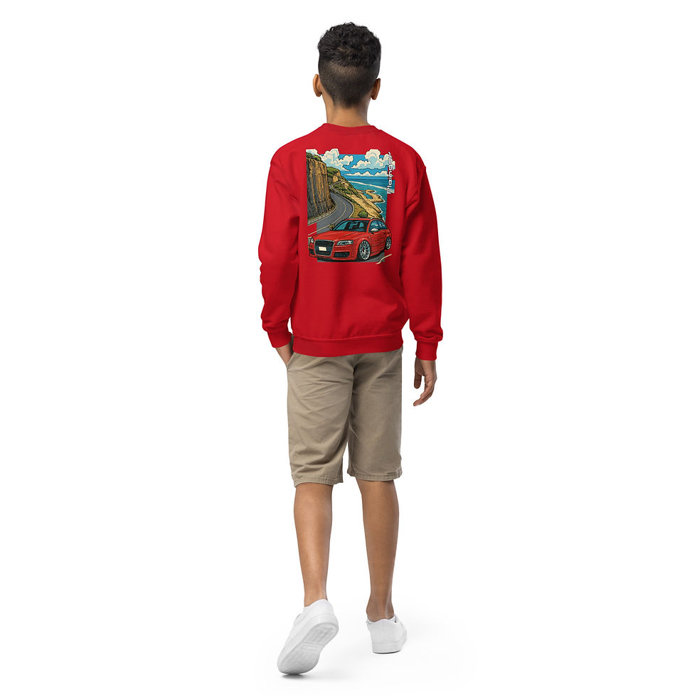 Thumbnail: Kids Sweater Pleingaz RS4 B7 AVANT unisex coton/polyester