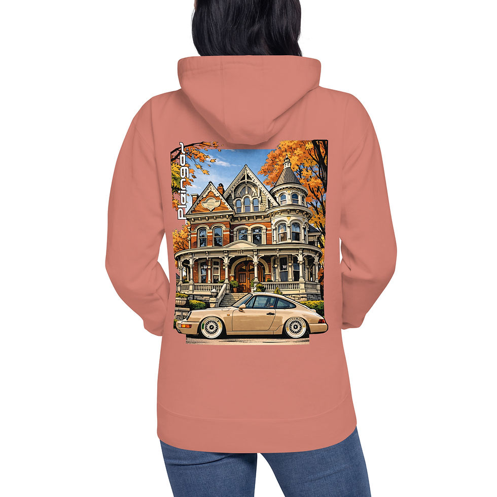 Miniature : Hoodie Pleingaz 911 CLASSIC MANSION - du S au 3XL - unisex coton/polyester