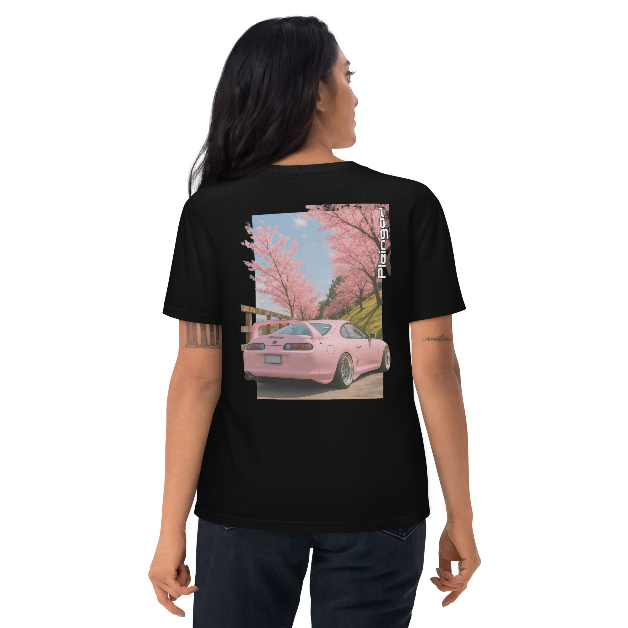 T-shirt Pleingaz SUPRA Pink - du S au 5XL - unisex 100% coton bio Oeko-Tex