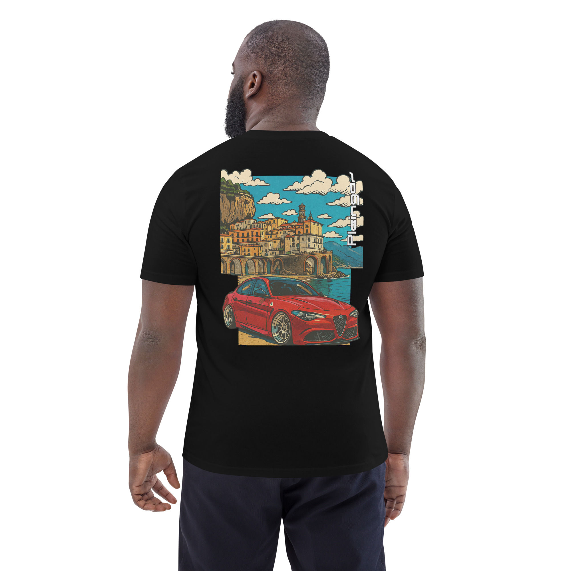 T-shirt Pleingaz GIULIA QUADRIFOGLIO du S au 5XL unisex 100% coton bio Oeko-Tex