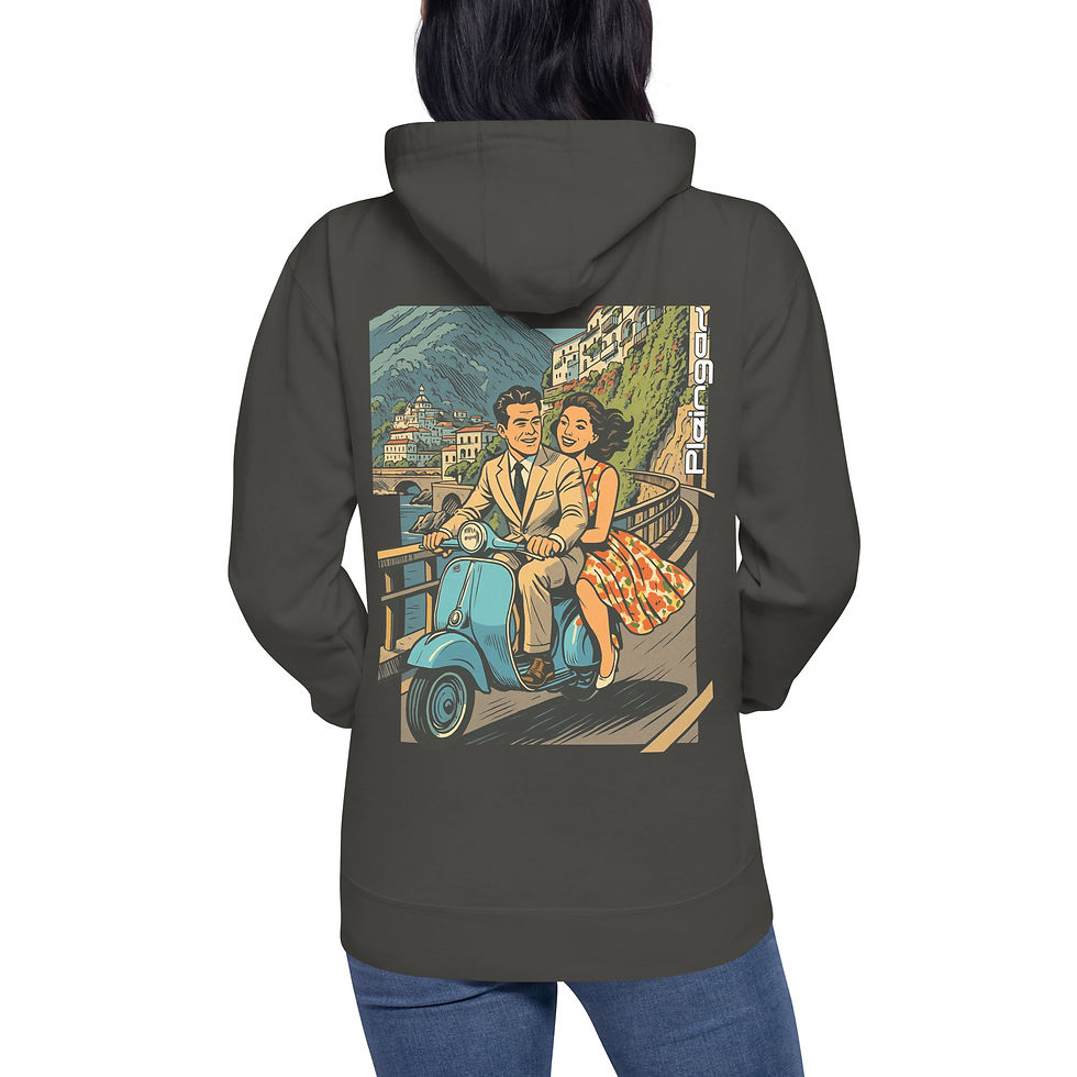 Thumbnail: Hoodie Pleingaz PRIMAVERA - du S au 3XL  - unisex coton/polyester