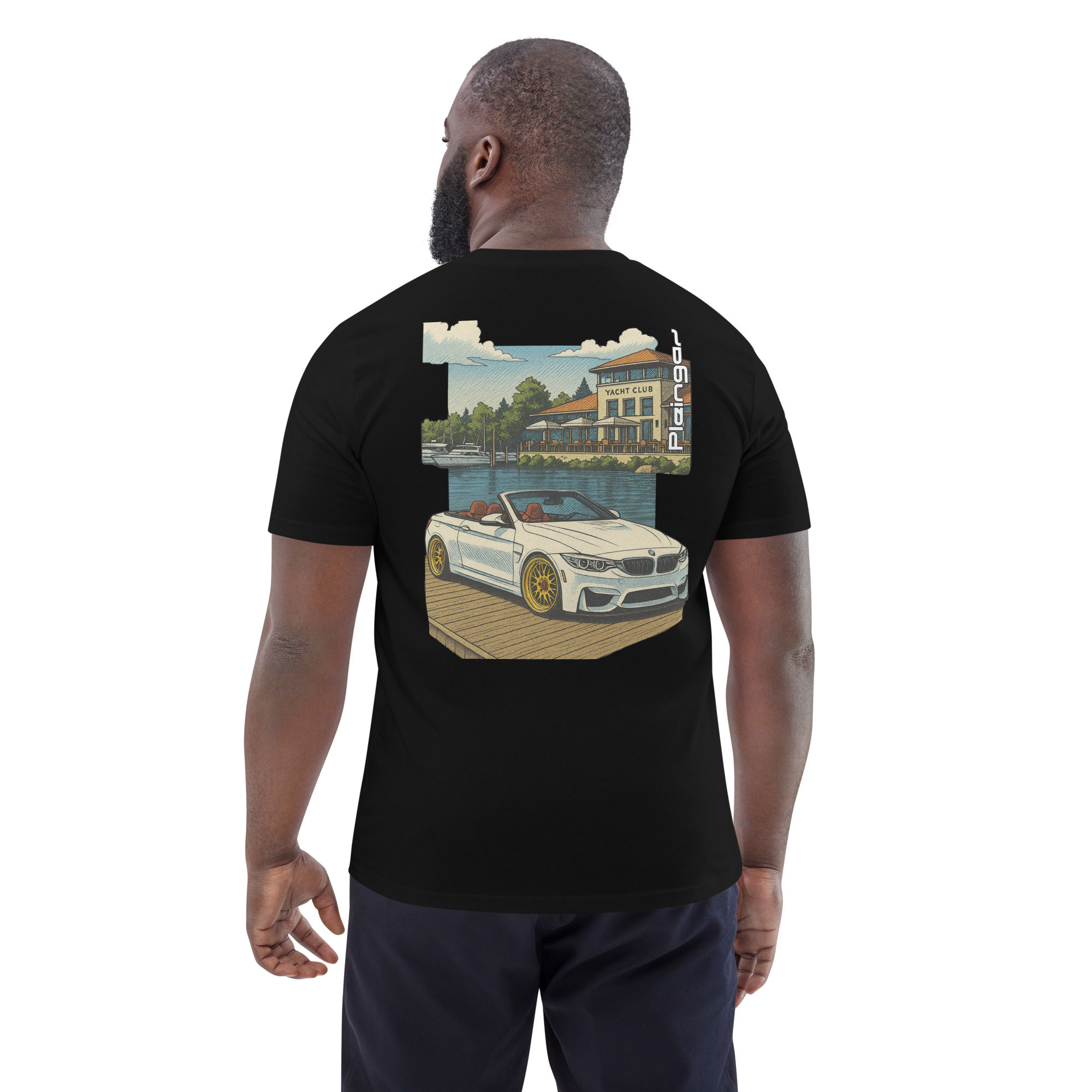 T-shirt Pleingaz M4 Cabrio - du S au 5XL - unisex 100% coton bio Oeko-Tex