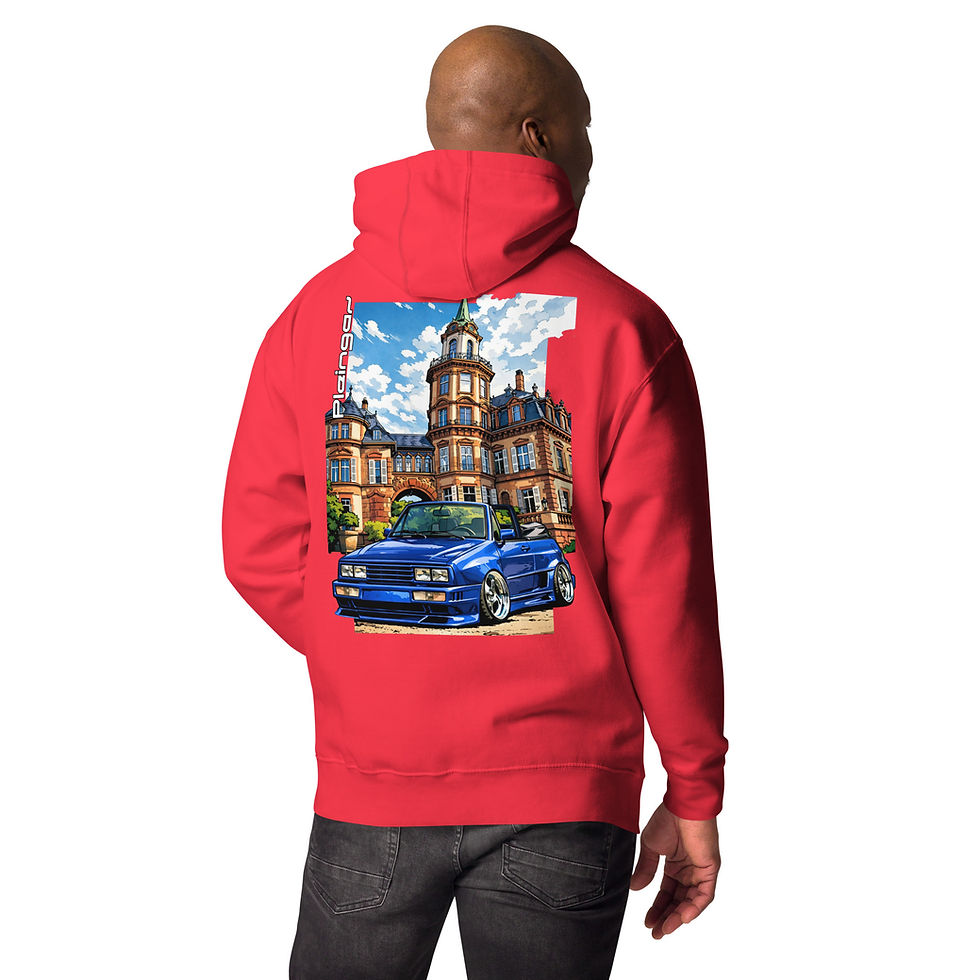 Thumbnail: Hoodie Pleingaz MK1 GLO - du S au 3XL  - unisex coton/polyester