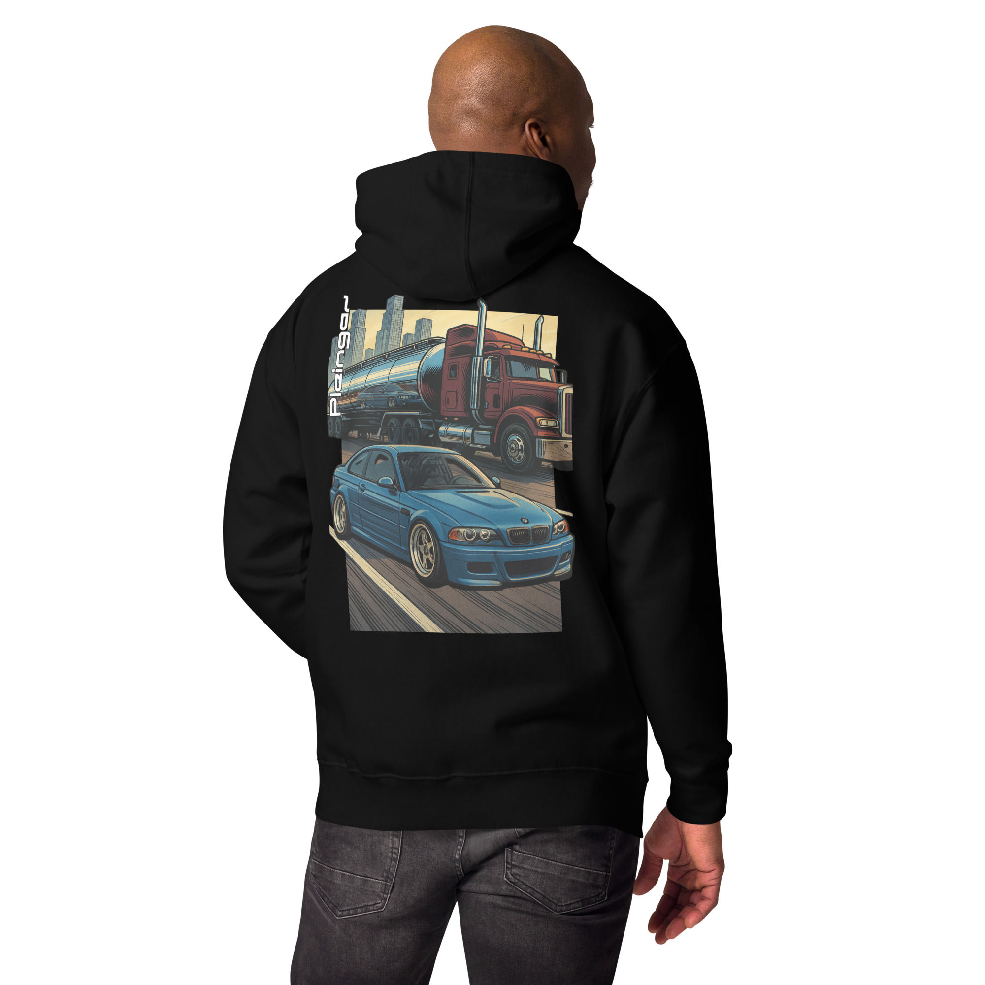Hoodie Pleingaz E46 Highway - du S au 3XL - unisex coton/polyester