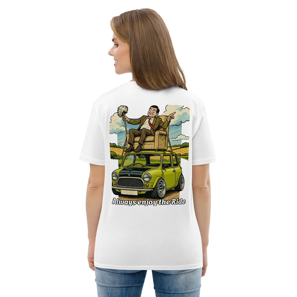 Miniaturbild: T-shirt Pleingaz ALWAYS ENJOY THE RIDE - du S au 5XL - Unisex coton bio oeko tex