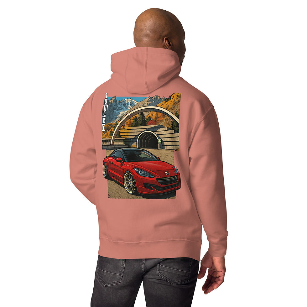 Miniature : Hoodie Pleingaz RCZ R RED - du S au 3XL  - unisex coton/polyester