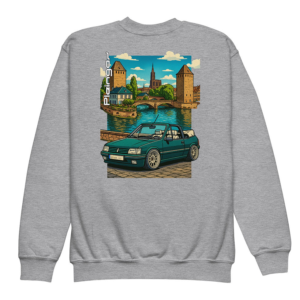 Thumbnail: Kids Sweater Pleingaz 205 CAB RG unisex coton/polyester