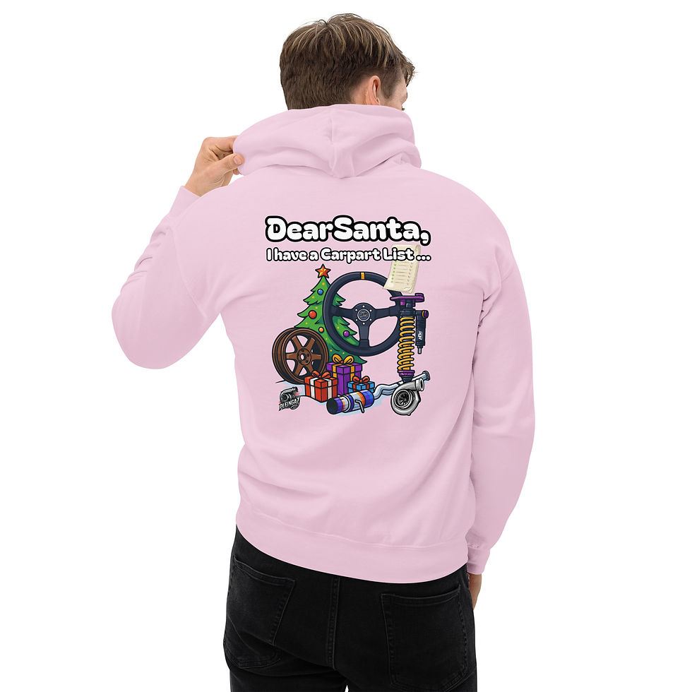 Thumbnail: Hoodie Pleingaz CARPART LIST X-MAS unisex coton/polyester