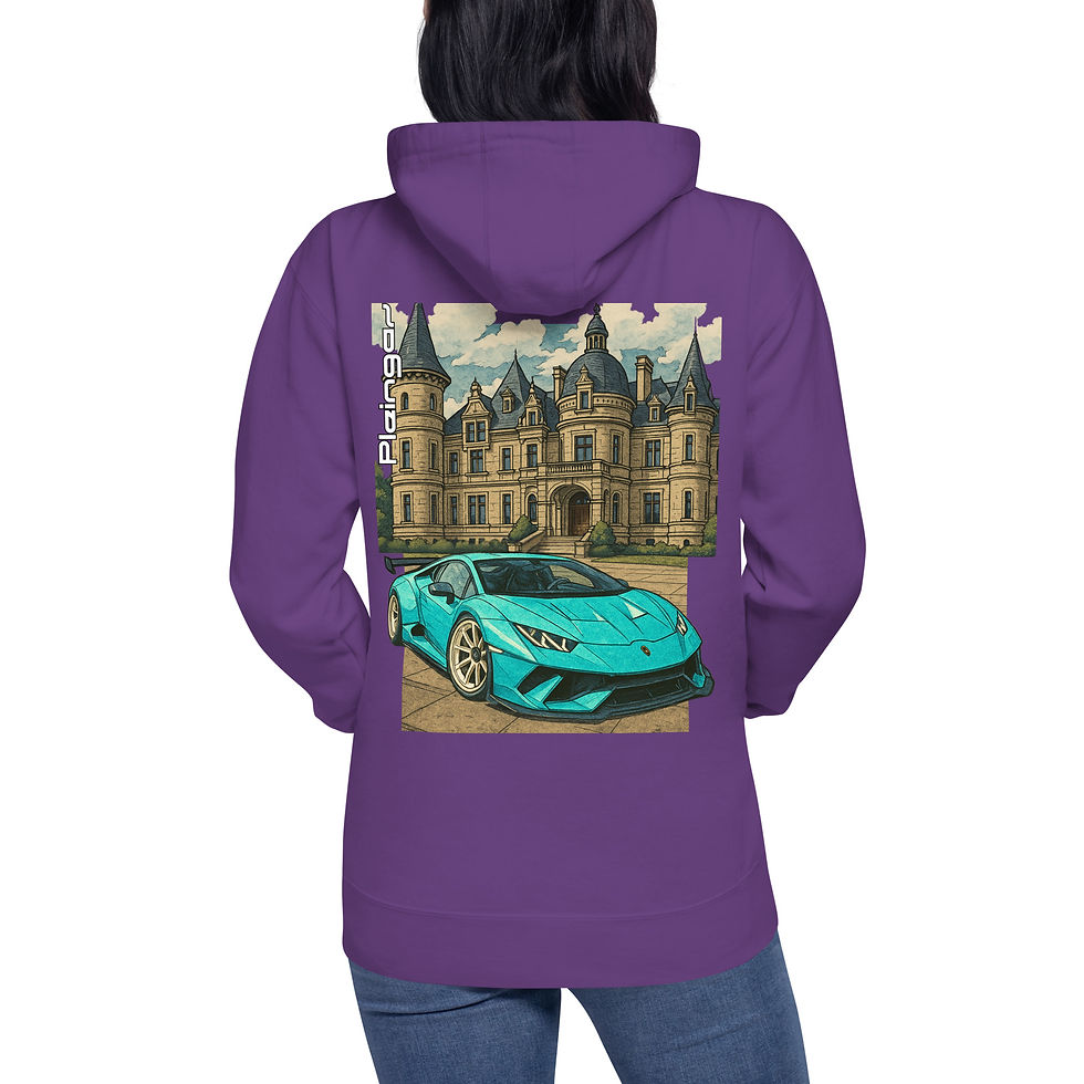 Miniaturbild: Hoodie Pleingaz HURACAN - du S au 3XL  - unisex coton/polyester