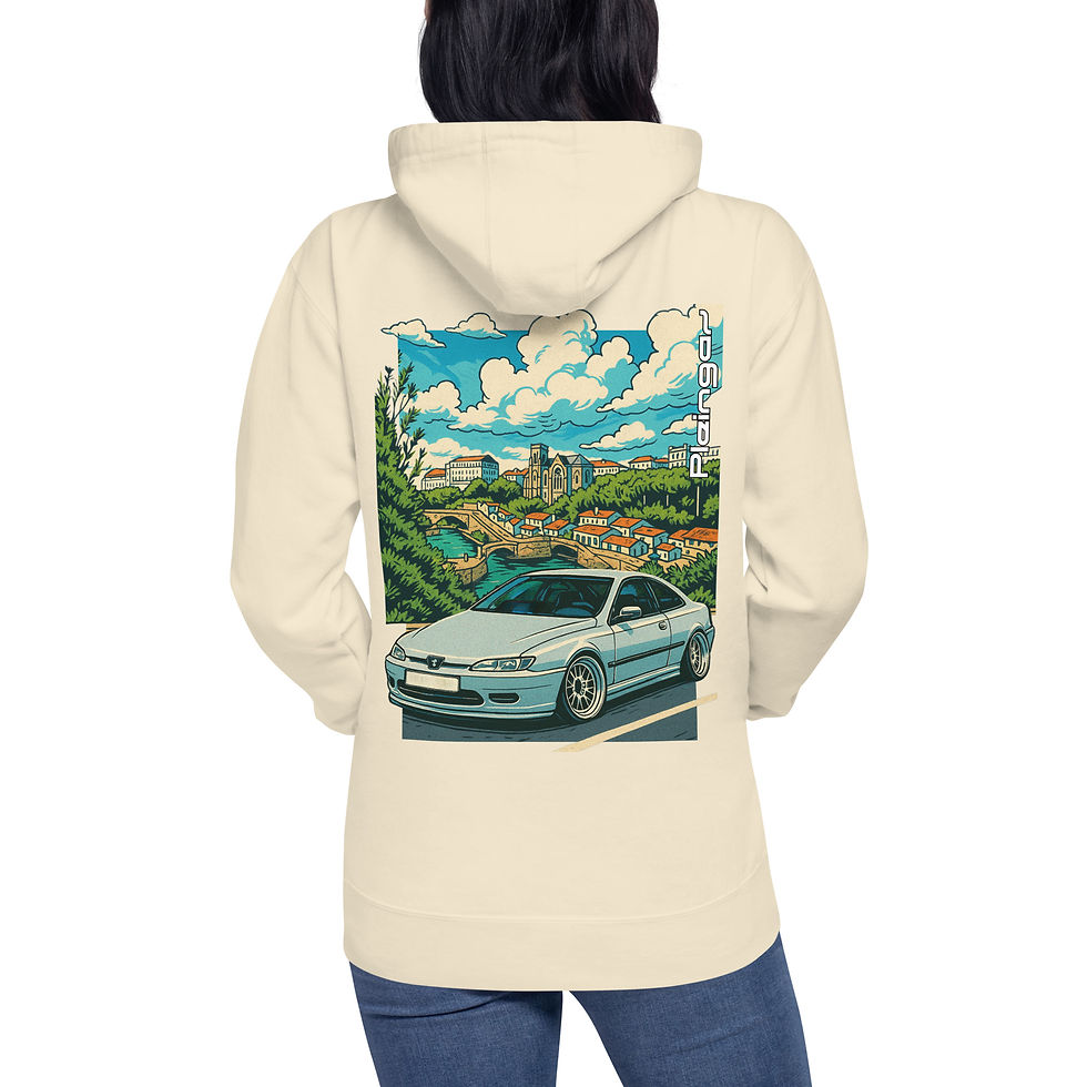 Thumbnail: Hoodie Pleingaz 406 COUPÉ - du S au 3XL  - unisex coton/polyester