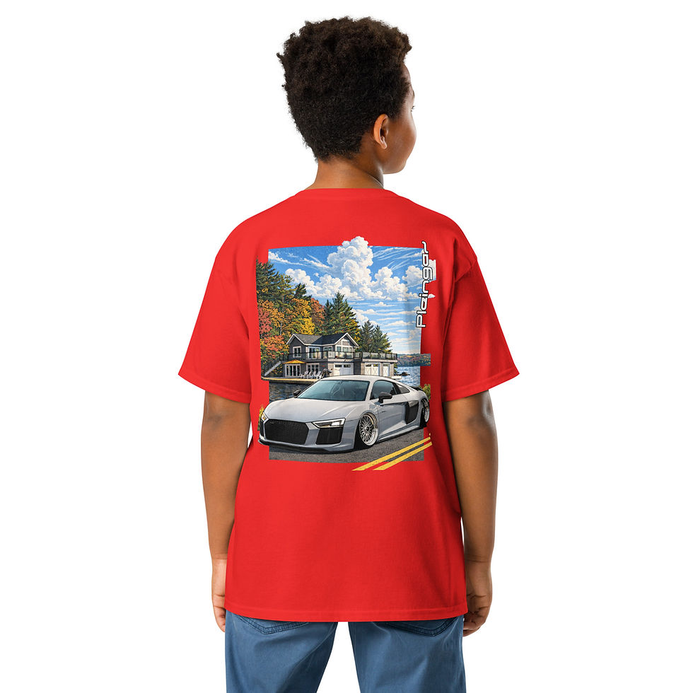 Thumbnail: Kids T-shirt Pleingaz R8 V1O NARDO unisex coton oeko-tex