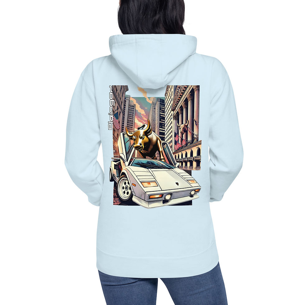 Miniaturbild: Hoodie Pleingaz COUNTACH - du S au 3XL  - unisex coton/polyester