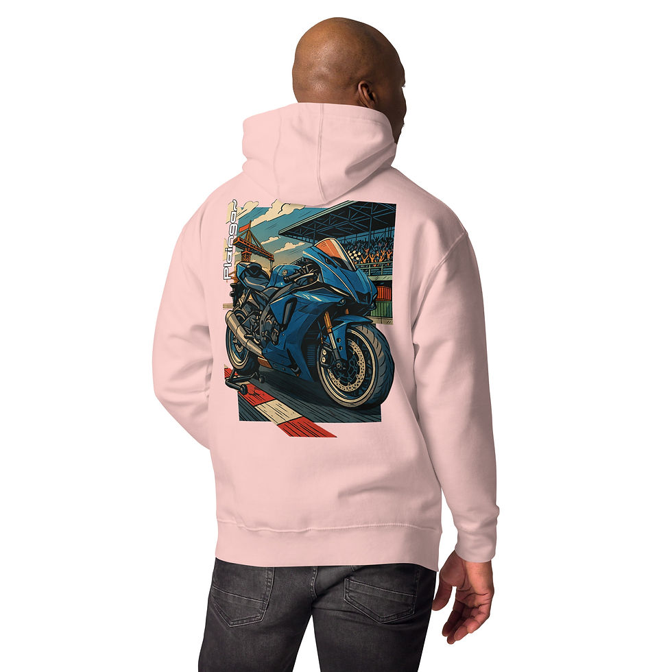 Thumbnail: Hoodie Pleingaz R1 24' - du S au 3XL  - unisex coton/polyester