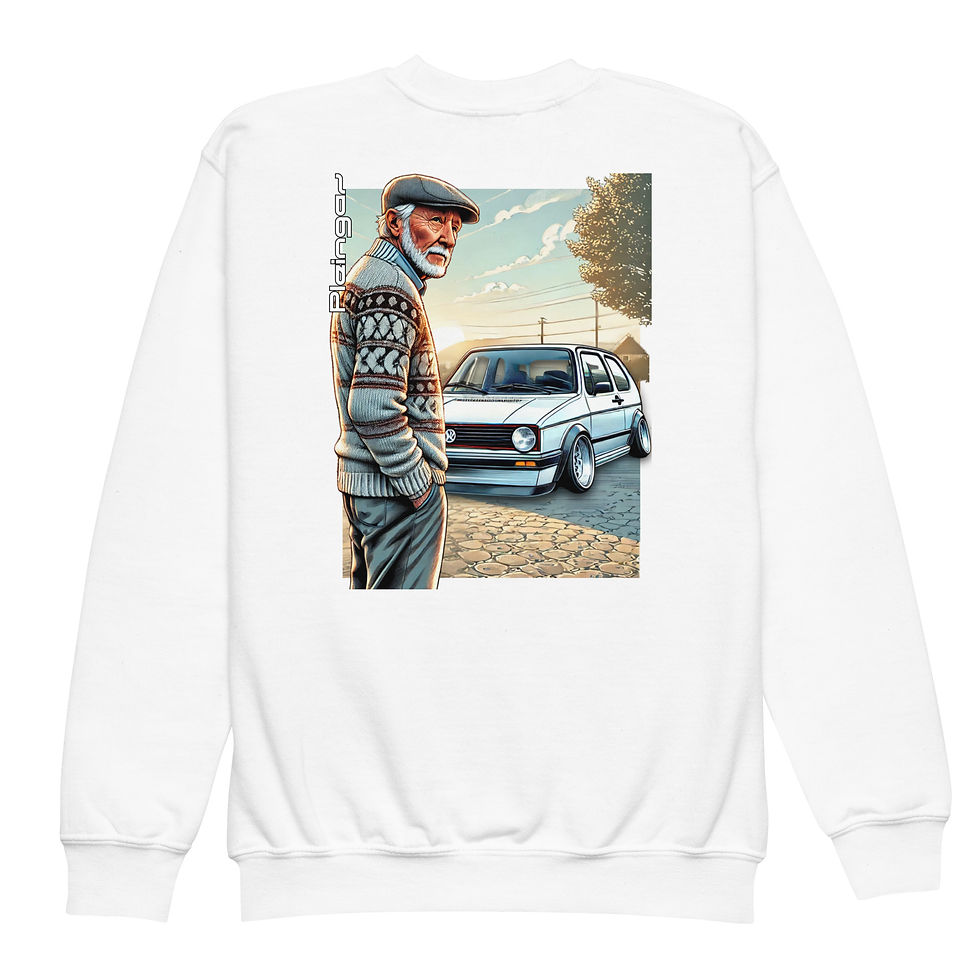 Thumbnail: Kids Sweater Pleingaz MK1 PAPI unisex coton/polyester