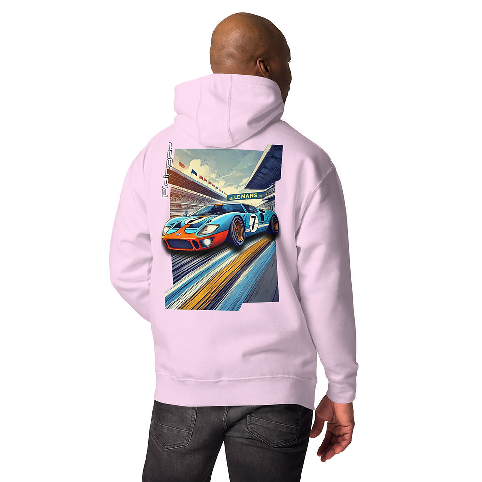 Thumbnail: Hoodie Pleingaz GT40 - du S au 3XL - unisex coton/polyester