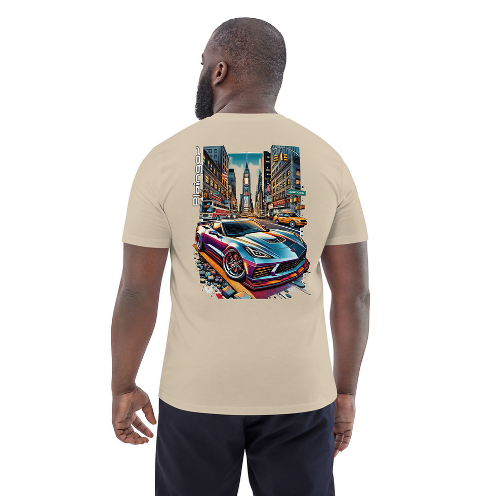 Thumbnail: T-shirt Pleingaz C7 - du S au 5XL - unisex 100% coton bio Oeko-Tex