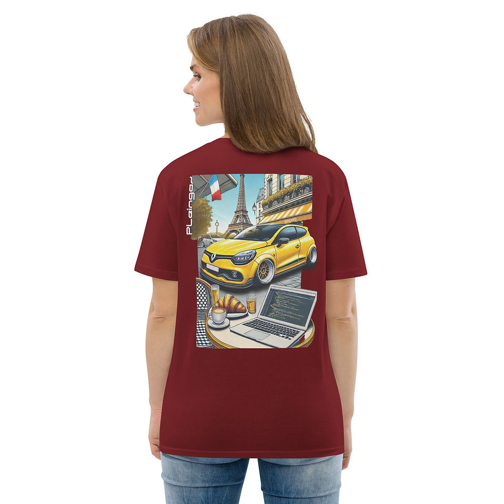 Thumbnail: T-shirt Pleingaz CLIO RS - du S au 5XL - Unisex 100% coton bio Oeko-Tex