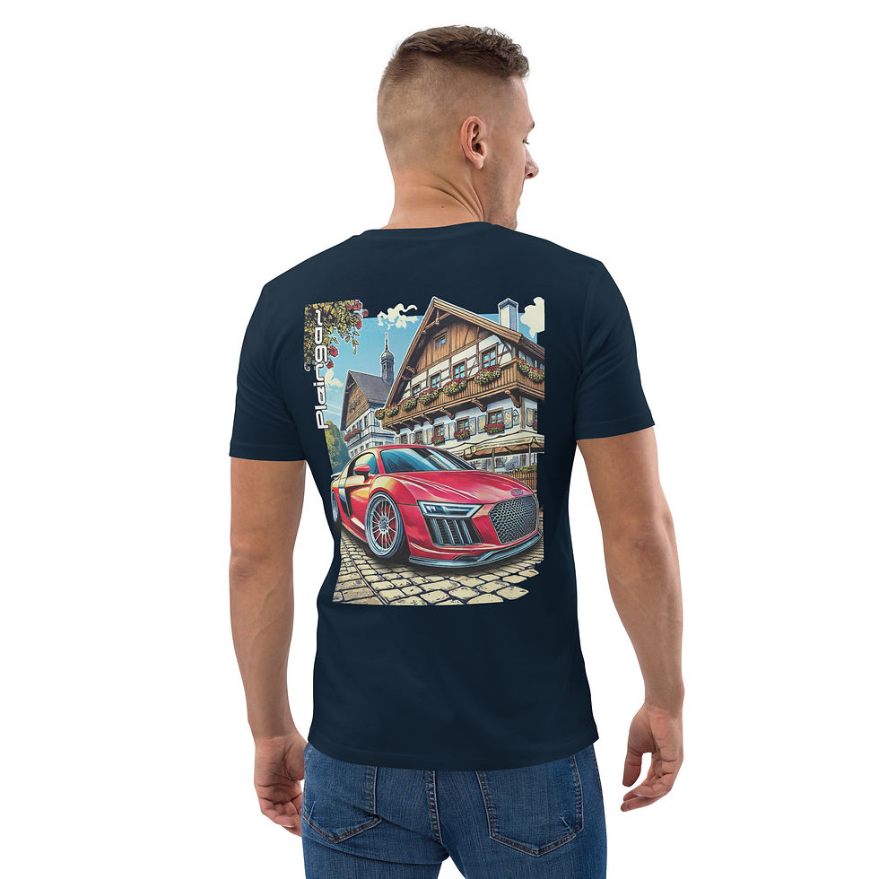 Miniature : T-shirt Pleingaz R8 - du S au 5XL - Unisex 100% coton bio Oeko-Tex