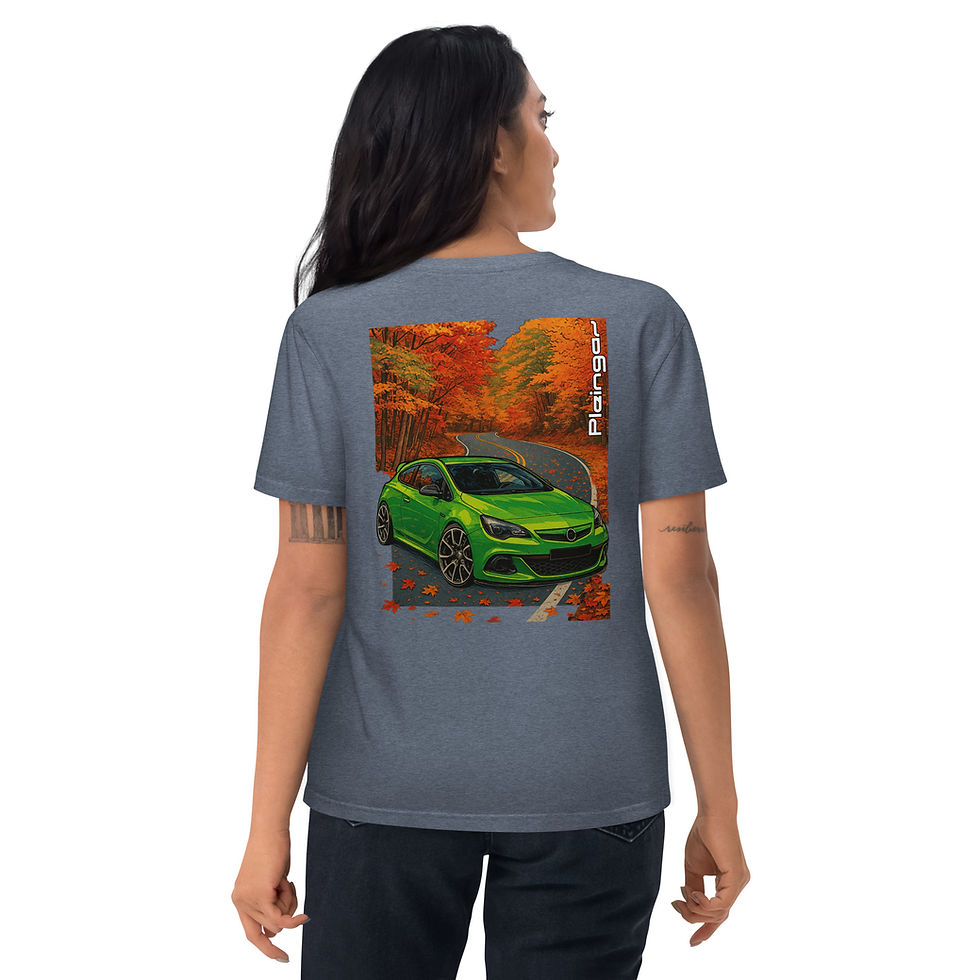 Thumbnail: T-shirt Pleingaz Astra OPC Green Unisex Coton Bio Oeko-tex