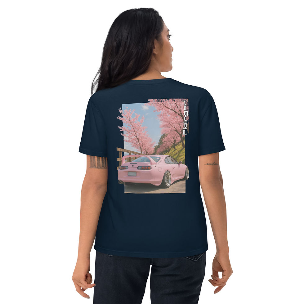 Thumbnail: T-shirt Pleingaz SUPRA Pink - du S au 5XL - unisex 100% coton bio Oeko-Tex
