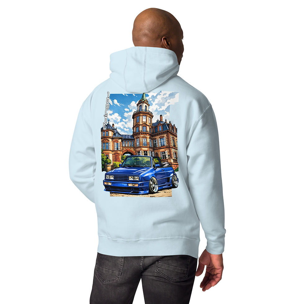 Thumbnail: Hoodie Pleingaz MK1 GLO - du S au 3XL  - unisex coton/polyester