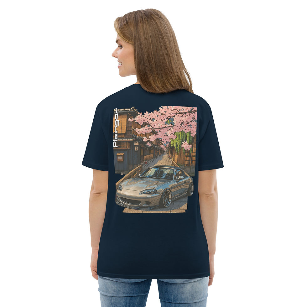 Thumbnail: T-shirt Pleingaz MX5 NB - du S au 5XL -  unisex 100% coton bio Oeko-Tex