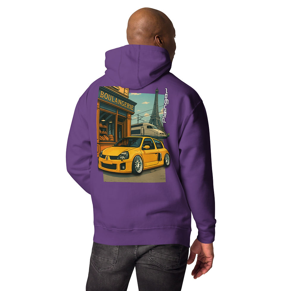 Miniaturbild: Hoodie Pleingaz CLIO V6 - du S au 3XL  - unisex coton/polyester