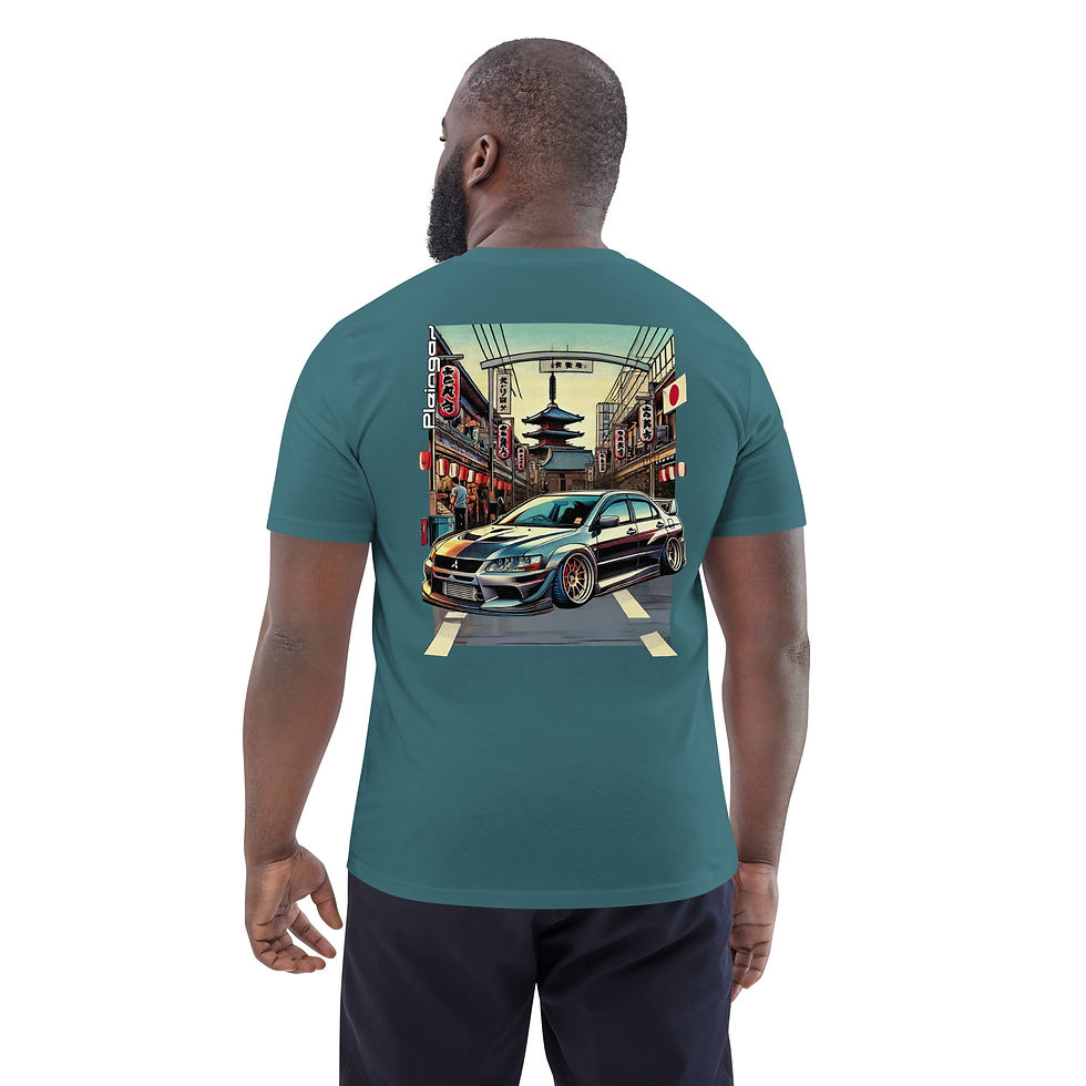 Thumbnail: T-shirt Pleingaz EVO 9 - du S au 5XL - Unisex 100% coton bio Oeko-Tex