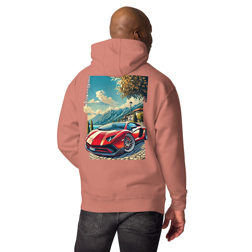 Miniaturbild: Hoodie Pleingaz AVENTADOR - du S au 3XL  - unisex coton/polyester