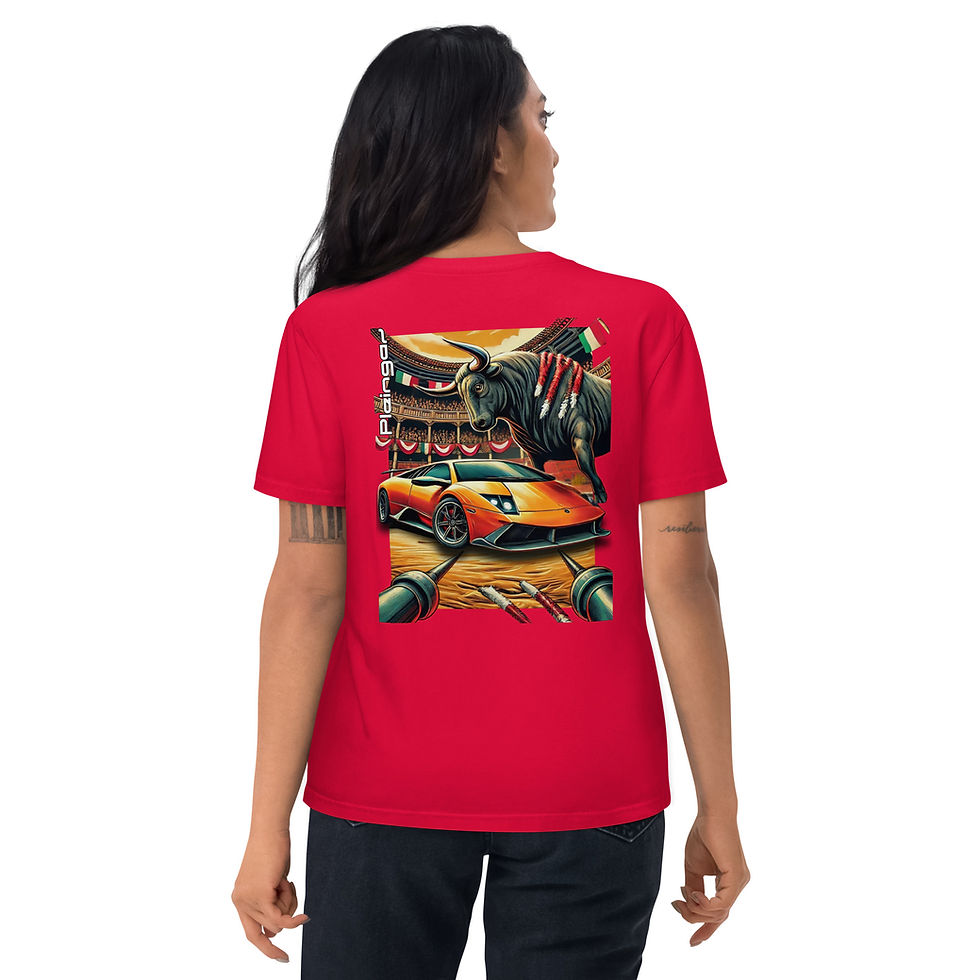 Miniature : T-shirt Pleingaz MURCIELAGO - du S au 5XL - unisex 100% coton bio Oeko-Tex