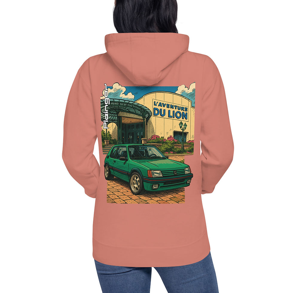 Thumbnail: Hoodie Pleingaz 205 GRIFFE - du S au 3XL  - unisex coton/polyester