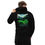 Miniature : Sweat à capuche Pleingaz RS3 8Y Limo unisex coton/polyester