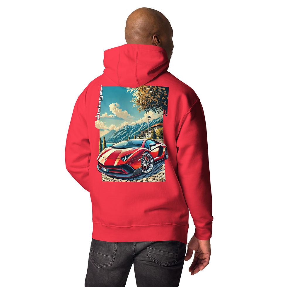 Miniaturbild: Hoodie Pleingaz AVENTADOR - du S au 3XL  - unisex coton/polyester