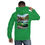 Miniature : Sweat à capuche Pleingaz RS4 B9 GREEN unisex coton/polyester