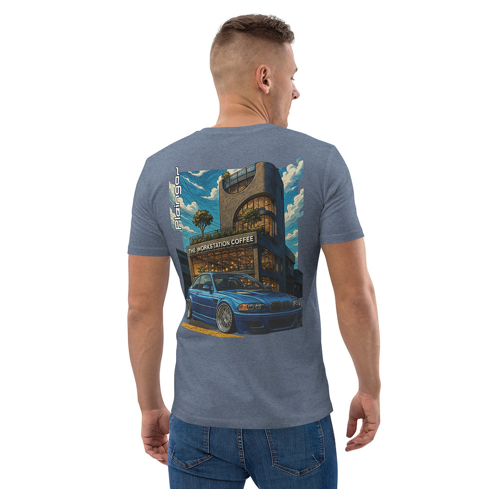 Thumbnail: T-shirt Pleingaz M3 E46 - du S au 5XL - Unisex coton bio oeko tex