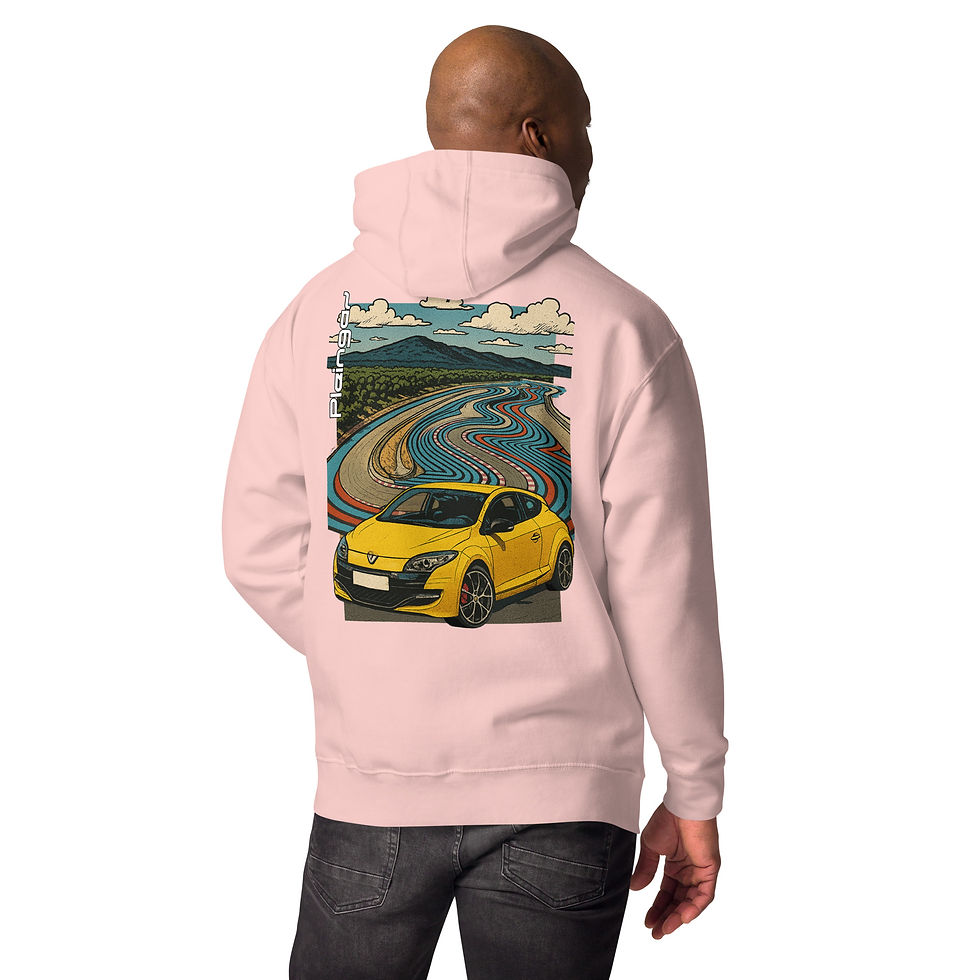 Miniature : Hoodie Pleingaz MEGANE 3 RS - du S au 3XL  - unisex coton/polyester copie