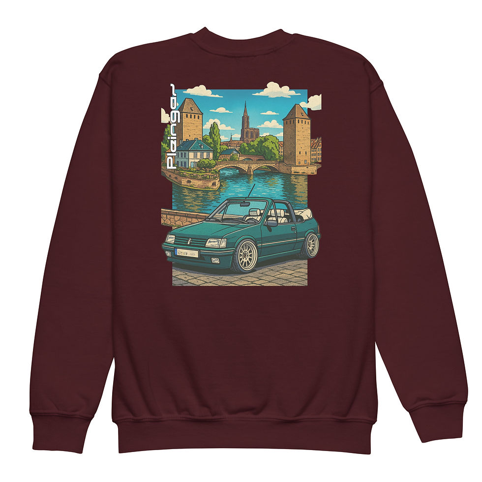 Thumbnail: Kids Sweater Pleingaz 205 CAB RG unisex coton/polyester