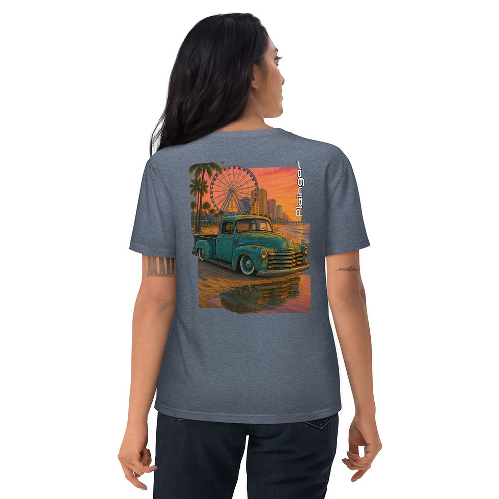 Thumbnail: T-shirt Pleingaz PICKUP - du S au 5XL - Unisex Coton Bio Oeko-tex
